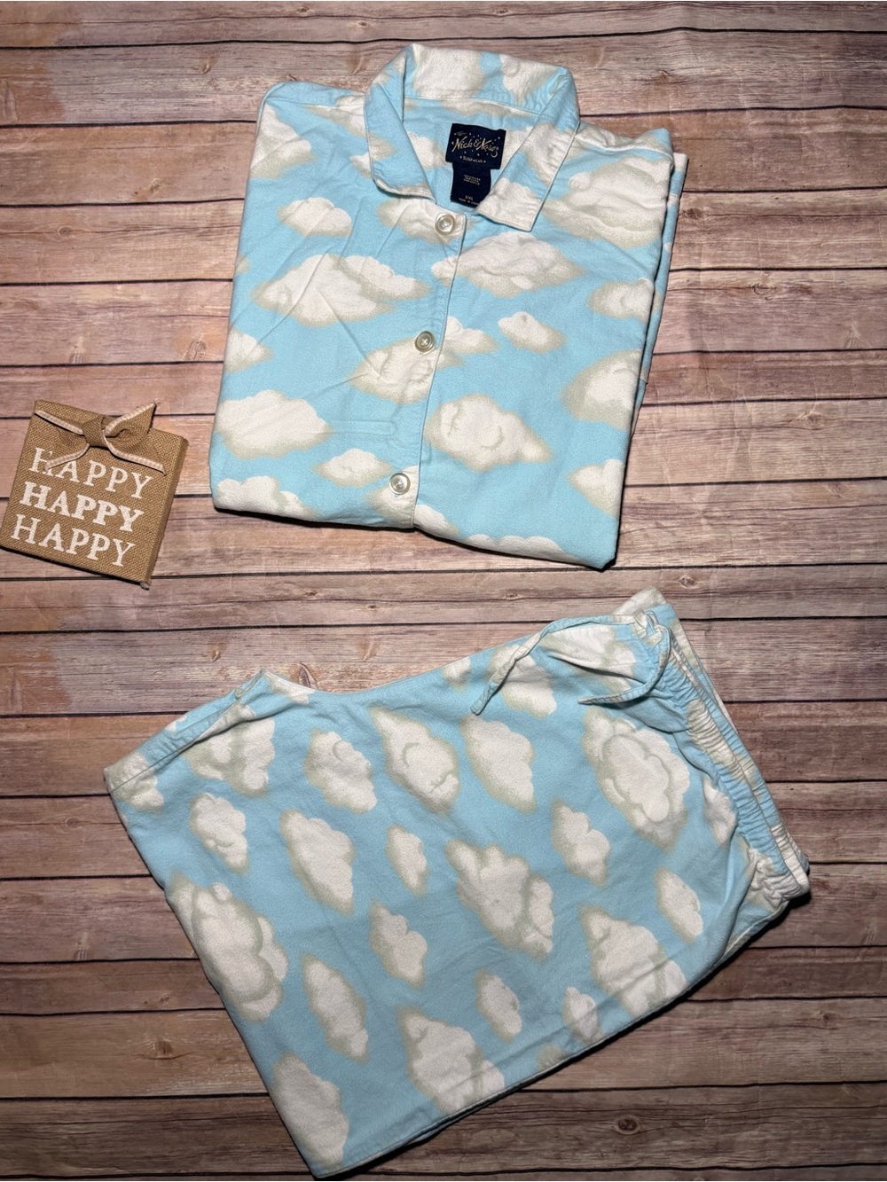 Nick and Nora Cloud 9 Pajama Set Size 3XL